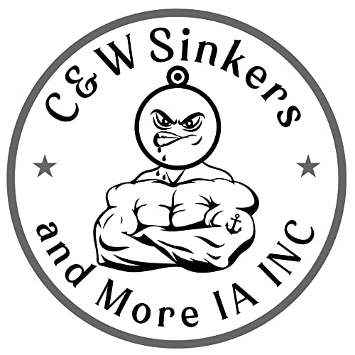 C&W SINKERS AND MORE Bank Sinkers 6 Pack, 12 Pack, Or 24 Pack (1oz-32oz) - size: 5oz, style: 6pk