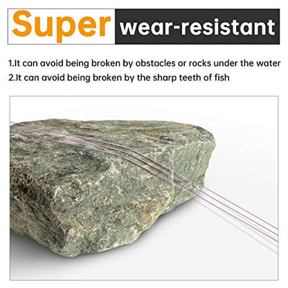 Rikimaru FC 100% Fluorocarbon Pure Shock Resistant, Sinks Faster Than Mono, Leader Material, 2LB-150LB - color: Clear, size: 50Yards-120LB