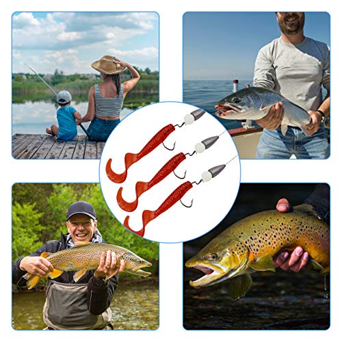 Fishing Weights Kit 29/83pcs Bullet Fishing Weights for Bass Fishing Texas Rigs Worm Weights Fishing Sinkers Freshwater Saltwater Fishing Tackle - style: 83pcs