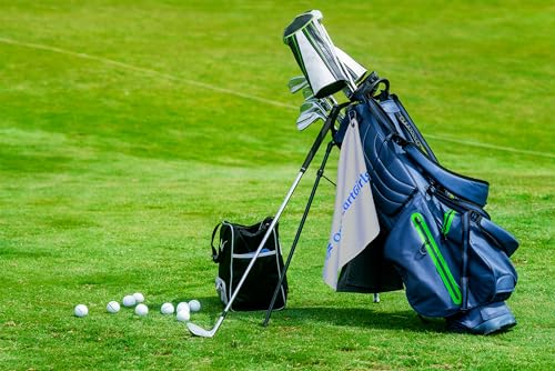 OnlyGolf Funny Microfiber Golf Towel – Large 14" x 20" Clip for Golf Bags Clubs Balls Perfect Golf Gag Gift Enthusiasts Waffle Men Premium Carabiner (Gray OnlyCartGirls) - color: Gray Onlycartgirls