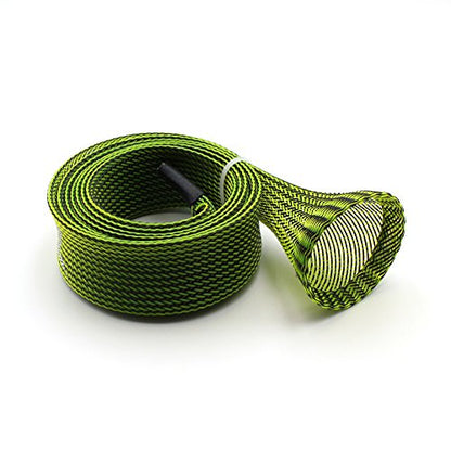 Mr. Z Pack of 4 Casting Fishing Rod Sleeves with 2 Rod Straps Fishing Rod Covers Pole Jacket Rod Socks - color: Green