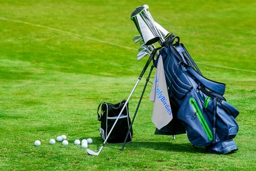 OnlyGolf Funny Microfiber Golf Towel – Large 14" x 20" Clip for Golf Bags Clubs Balls Perfect Golf Gag Gift Enthusiasts Waffle Men Premium Carabiner (Gray OnlyBirdies) - color: Gray Onlybirdies