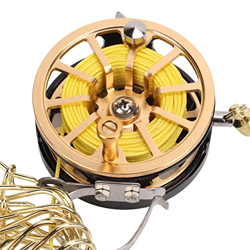 Fish Stringer Stainless Steel Live Fish Lock with 8 Detachable Fishing Buttons 7m Retractable Rope High Visibility Float for Boat Fishing