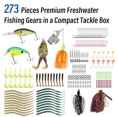 Dr.Fish Fishing Rod and Reel Combo Telescopic Fishing Pole 6-9.8ft Collapsible Spinning Rod 3000 Reel Bass Gear Equipment Freshwater - size: 7ft Rod+3000 Reel+Tackle Kit