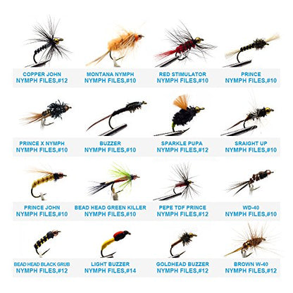 YZD Best Selection Flies Box - color: 118pcs Deluxe Box