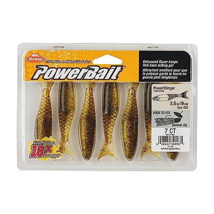Berkley PowerBait PowerStinger Fishing Soft Bait - color: Sun Gill, size: 3 1/2"