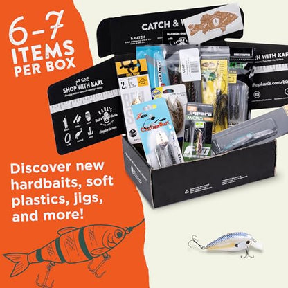 Catch Co Mystery Tackle Box Freshwater Catch All Fishing Kit | Bass | Trout | Crappie | Bluegill | Perch | Sunfish | Catfish | - style: Pro