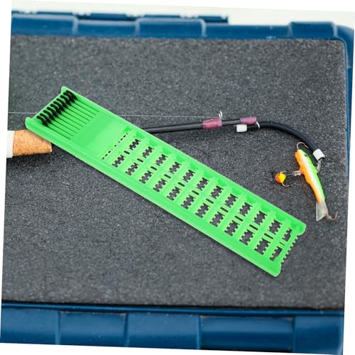GANAZONO Fishing Accessory Tool Snelled Hooks Holder Line Winder Board Bass Hooks Lure Retriever