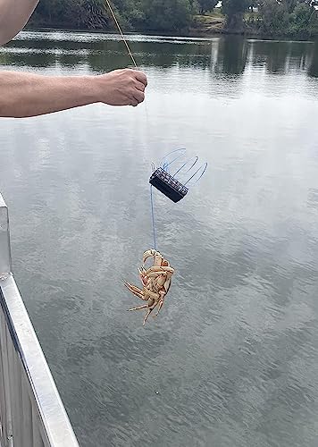 AirFly Super Cast Crabbing Braided Line - 50LB, 328 Yards (300M), Orange - High Strength, Low Memory, Saltwater Fishing Line for Fishing, Crab Trap, Snare