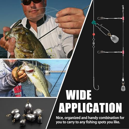 Fishing Weights Sinkers Kit Assorted Bass Casting Weights Iron Fishing Weights Water Drop Bell Sinkers Catfish Weights Sinkers for Saltwater Freshwater Fishing - style: 28pcs