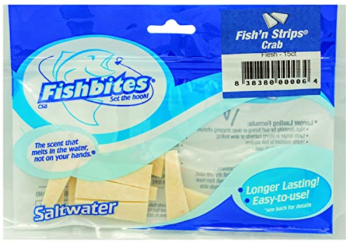 FishBites Fish'n Strips - Crab - color: Flesh