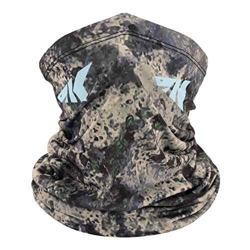 KastKing Sol Armis Neck Gaiter - UPF 50 Face Mask - UV Sun Protection Mask for Men & Women, Fishing, Hiking - color: C: Boulder Camo Origins