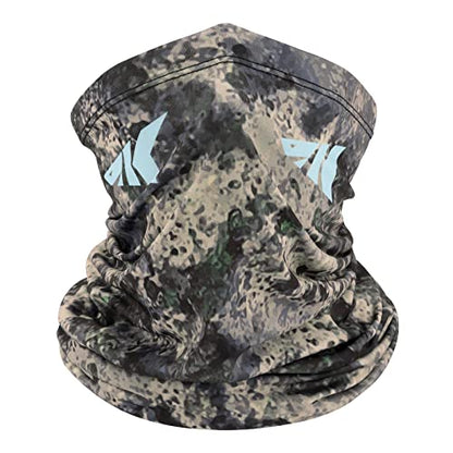 KastKing Sol Armis Neck Gaiter - UPF 50 Face Mask - UV Sun Protection Mask for Men & Women, Fishing, Hiking - color: C: Boulder Camo Origins