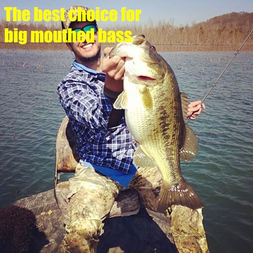 Paddle Tail Swim Baits，30Pcs Soft Plastic Fishing Lures Kit for Bass Crappie Trout Walleye Panfish Etc