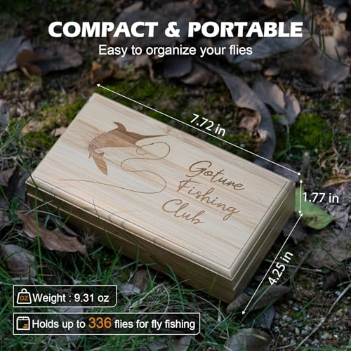 Goture Fly Fishing Poppers Lures, Topwater Popper Flies Bugs Lure, Fly Fish Poppers Fishing Lures Kit, Dry Flies for Panfish Bluegill Crappie Sunfish Bass Trout Salmon - color: C1:26pcs Popper Flies