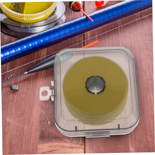 Fishing Line Organizer Dual Spools for Storage Compact Fishing Rig Holder and Accessory Box for Freshwater