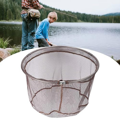Dip Net, Fishing Net Replacement Netting Outdoor Fishing Quick Dry Landing Net Portable Dip Net Foldable Replacement Net Fishing Gear Accessory