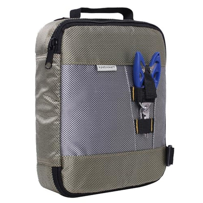 Kylebooker Soft Plastic Bait Storage Binders Organizer Saltwater Fishing Lure Leader Wallet Tackle Binder Bag - color: Green