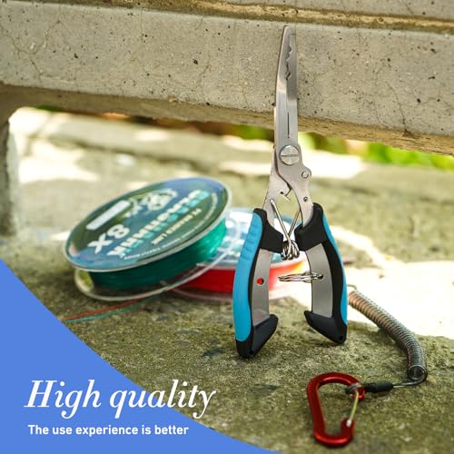 Scissor Pliers Scissors Braid Line Cutters Fishing Accessories Stainless Steel Fishing Tools Split Ring Pliers Hook Remover Tool