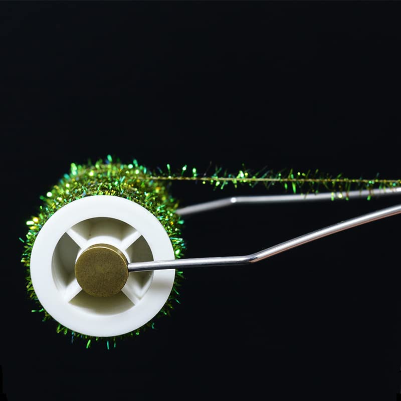 Fly Tying Chenile Yarn 10 Colors Pearlescent Flat Cactus Chenille Spooled Fly Tying Materials