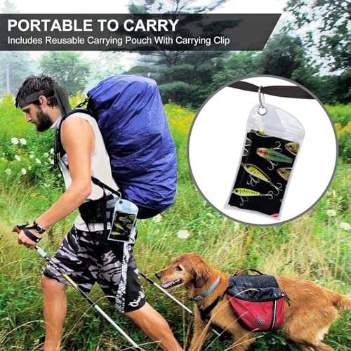 Fishing Lure Print Quick Dry Towel 16x31.5in Ultra-Absorbent Microfiber Towel for Travel, Gym, and Outdoor Adventures