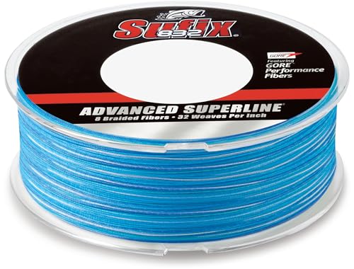 Sufix 832 Advanced Superline Braid - 150 yards - color: Coastal Camo, size: 600 Yd. Spool