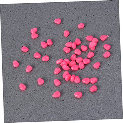 INOOMP 50Pcs Fishing baits bass Lure Fishing kit Fishing Gear Artificial Bait Lure Fake Fish Lures Kits Fishing Fishing Lures Simulation Floating baits Fake Lures Boxed Soft Bait