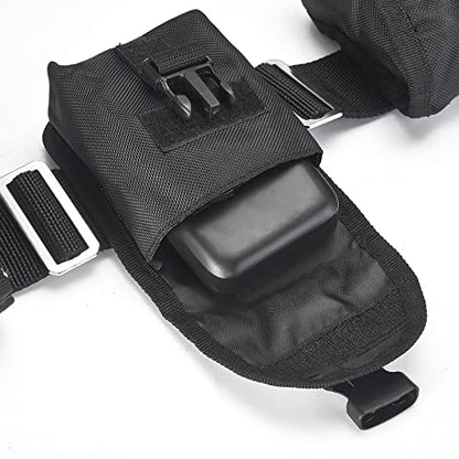 Diving Belt Kit,1 Diver Weight Belt,4 Weight Pocket,5 Weight Keepers for Scuba Diving, Freediving, Spearfishing, and other Underwater Activities