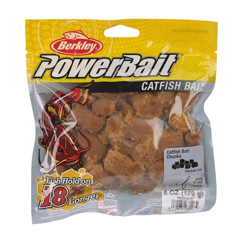 Berkley PowerBait Catfish Bait Chunks Fishing Dough Bait - color: Chicken Liver