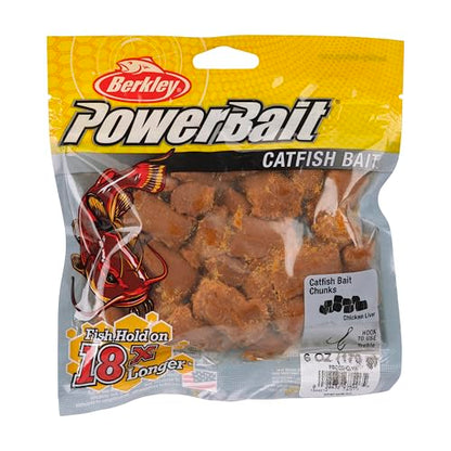 Berkley PowerBait Catfish Bait Chunks Fishing Dough Bait - color: Chicken Liver