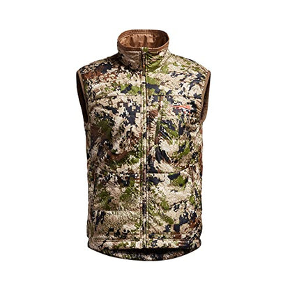 SITKA Kelvin Aerolite Vest - Lightweight Insulated Hunting Vest for Men - color: Optifade Subalpine, size: Medium