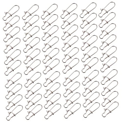 Fishing Buckle Sea Fishing Swivels Catfishing Holder Quick Feeder Fishing Bait Fishing Gadgets Sea - size: 3.5x0.9 cm