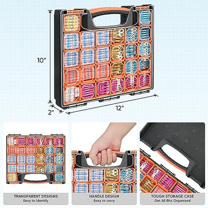 TICONN 1250Pcs Heat Shrink Wire Connectors, Waterproof Automotive Marine Electrical Terminals Kit, Crimp Connector Assortment, Ring Fork Spade Butt Splices - style: 1250PCS Combo