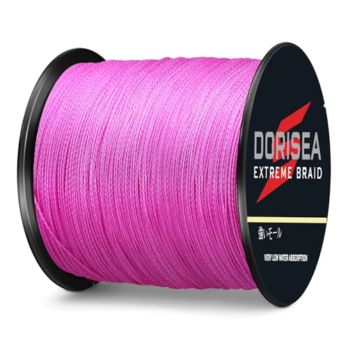 Extreme Braid 100% Pe Pink Braided Fishing Line 109Yards-2187Yards 6-550Lb Test Fishing Wire Fishing String Incredible Superline Zero Stretch - size: 100m/109Yards 550lb/2.5mm(16Strands)