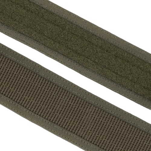 Security EMS EMT Firefighters Work Belt 2" Wide Camping Hiking Utility Tool Belt Airsoft Paintball Gear Holster Belt - color: Green(2 Inch Width), size: Large