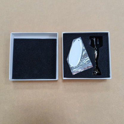 Sublimation Aluminum Alloy Fishing Lure Blanks 56x26mm for Custom Printing | Unpainted hard baits, DIY blank bodies for bass, trout and salmon customization