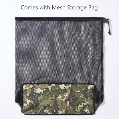 BASSDASH Breathable Ultra Lightweight Chest Stocking Foot Fishing Hunting Waders for Men - color: Veilflage, size: Medium