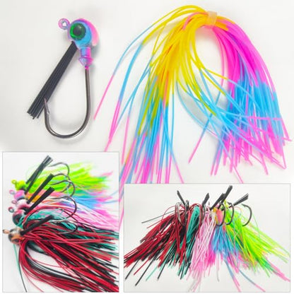 Football Jig, Bass Jigs Weedless Fishing Lures Jigs for Bass Fishing -Flipping Jigs for Pike, Heavy Cover and Monster Fish - size: 4.5cm/9.5g