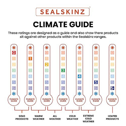 SEALSKINZ | Wenley | Merino Liner Fingerless Glove | Used Alone or Under Waterproof Gloves for Insulation | Soft Feel | Anti-Odour