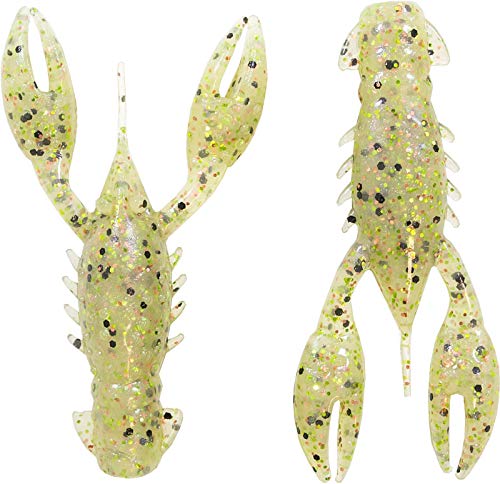 Z-MAN TRD CrawZ 2 1/2 inch Soft Plastic Craw 6 Pack - style: Greasy Prawn