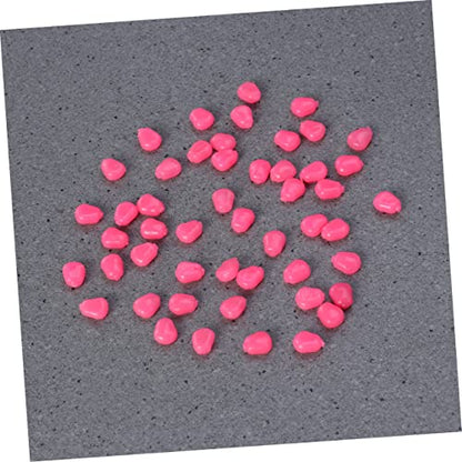 INOOMP 50Pcs Fishing baits bass Lure Fishing kit Fishing Gear Artificial Bait Lure Fake Fish Lures Kits Fishing Fishing Lures Simulation Floating baits Fake Lures Boxed Soft Bait
