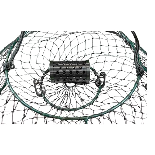 SMI Seal Resistant Saltwater Bait Barrel with Snaps | Durable Marine-Grade Design for Secure Bait Storage | Ideal for Crab, Shrimp, and Fishing Applications