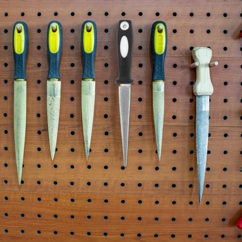 Operitacx Half Round Fishhook Sharpener with Ergonomic Handle Fine Precision File for Fishing Hooks Multi-Functional Portable Grinding Tool for Outdoor Use Sturdy for Glass Marble Bone