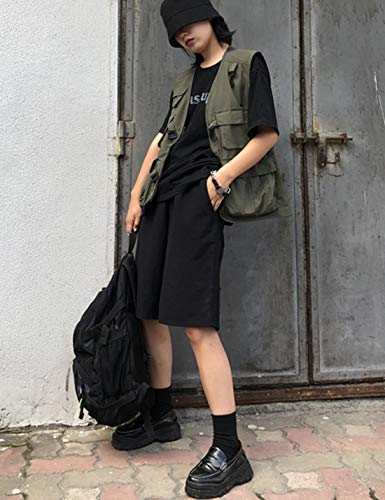 Gihuo Womens Travel Vest Fashion Outdoor Fishing Vest Summer Hiking Safari Photo Vests with Multi Pockets