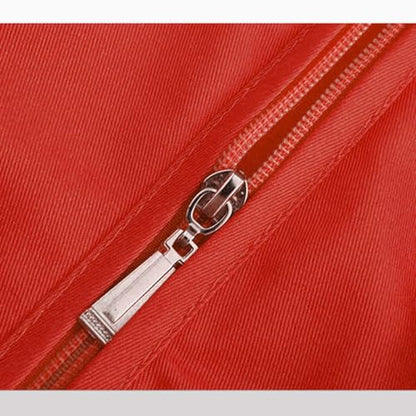 Unisex Men's Women's Lightweight Fishing Tank Vest Casual Outdoor Hiking Travel Cargo Jacket Waistcoat Multi Pockets - color: Red, size: Medium