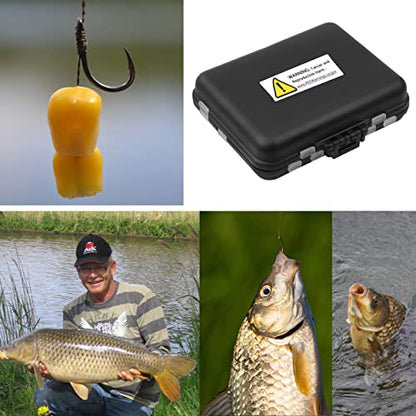 Carp Fishing Equipment Kit, 277pcs Carp Fishing Tackle Box with Carp Hooks Boilies Corn Baits Weights Rigs Swivels Snaps Various Gear Accessories Set for Men Gift