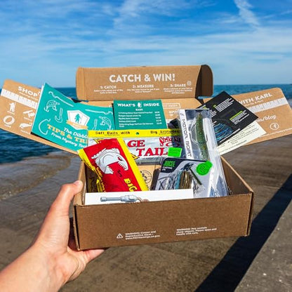 Catch Co Mystery Tackle Box Freshwater Catch All Fishing Kit | Bass | Trout | Crappie | Bluegill | Perch | Sunfish | Catfish | - style: Regular