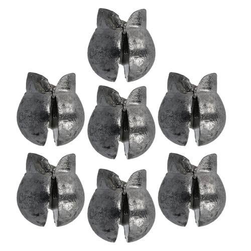 Eagle Claw Removable Split-Shot Sinkers - size: Size 2, 7 Pack