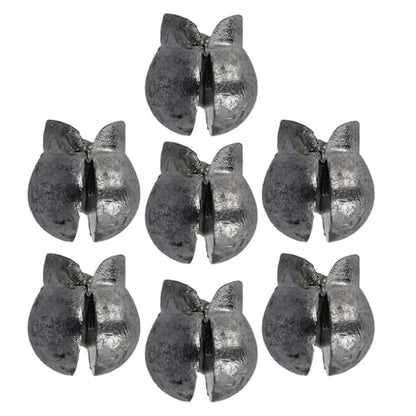 Eagle Claw Removable Split-Shot Sinkers - size: Size 2, 7 Pack