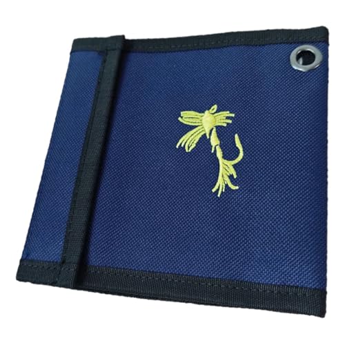 MERRYHAPY Leader Wallet Fly Fishing Line Case with Multi-Layer Breathable Compartments, Fishing Lure Bag and Tackle Storage Binder for Freshwater and Saltwater Anglers